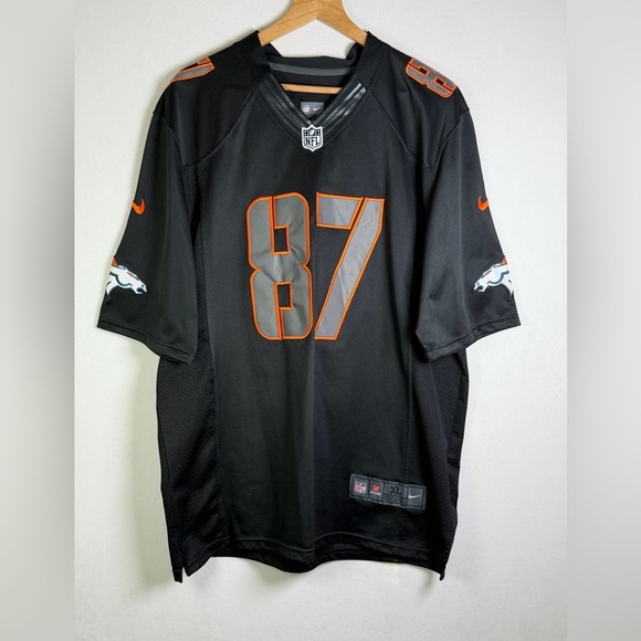 NFL Other - Nike Men’s XL Denver Broncos Eric Decker #87 On Field Black Alternate Jersey NFL
